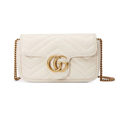 white gucci marmont